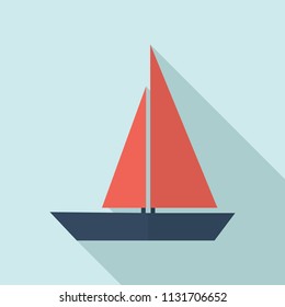 Ship icon. Sea transport