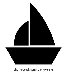Ship icon. Sea icon vector design