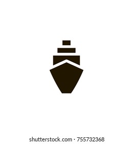 ship icon. sign design