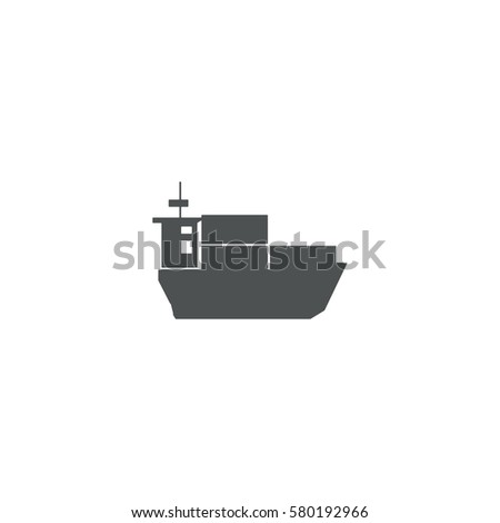ship icon. sign design