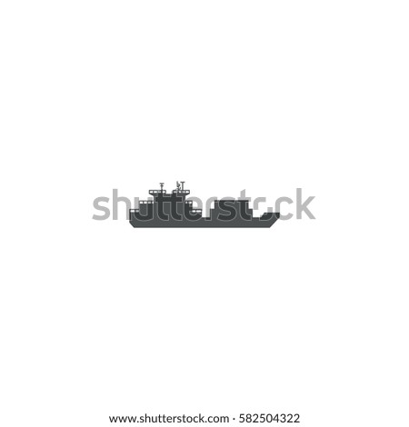 ship icon. sign design