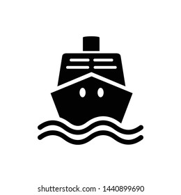 Ship icon symbol vector illustration