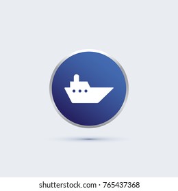 ship icon for travel