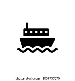 ship icon vector