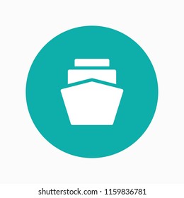 ship icon vector