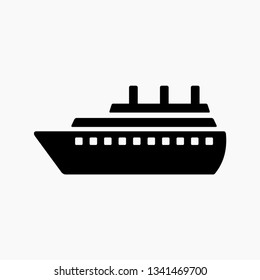 ship icon vector