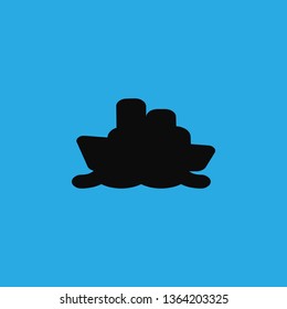 ship icon vector