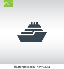 Ship icon Vector