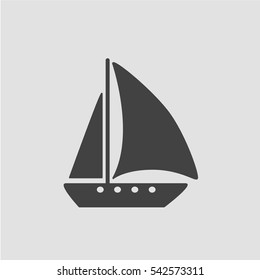 Ship icon vector