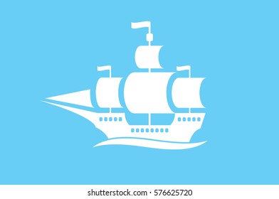 ship icon vector