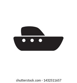 ship icon vector design template