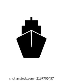 ship icon vector illustration logo template