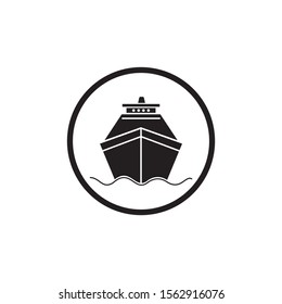 Ship Icon Vector Illustration sign