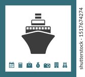 Ship icon for web and mobile