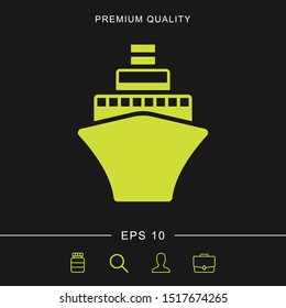 Ship icon for web and mobile