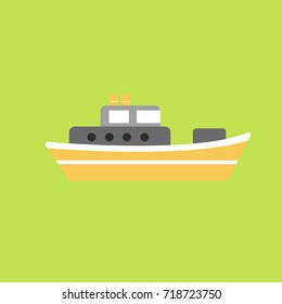ship icon yellow