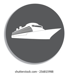 ship icons on a grey background