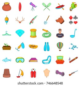 Ship icons set. Cartoon style of 36 ship vector icons for web isolated on white background