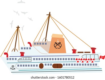 ship is a large watercraft that travels the world's oceans and other sufficiently deep waterways, carrying passengers or goods, or in support of specialized 