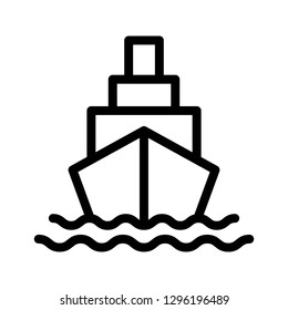 ship line icon