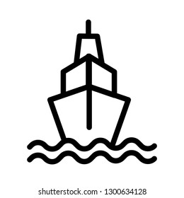 ship line icon