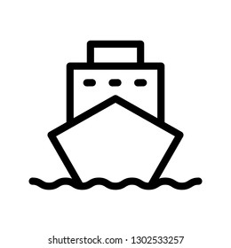 ship line icon