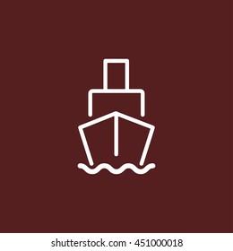 ship line icon
