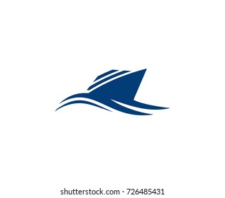 Ship Logo Stock Vector (Royalty Free) 520527298 | Shutterstock