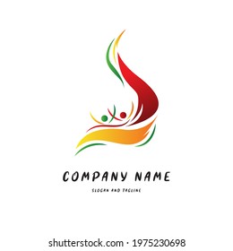 Ship logo design abstract. design logo event.