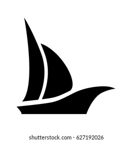 Ship logo. Ship icon