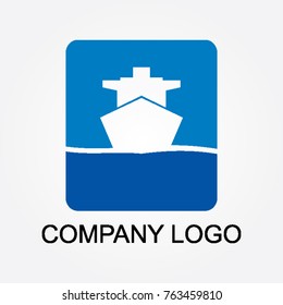 ship logo icon