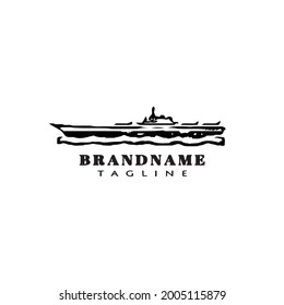 ship logo icon design modern vector illustration
