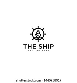 Ship Logo Icon Design Template