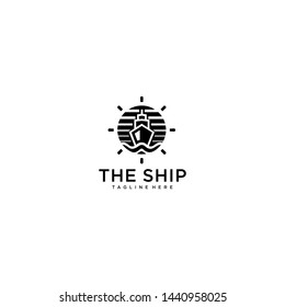 Ship Logo Icon Design Template