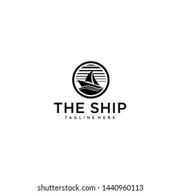 Ship Logo Icon Design Template