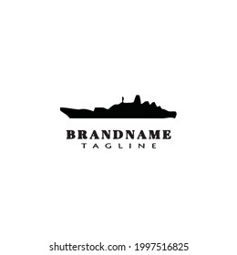ship logo icon design template modern vector