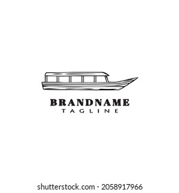 ship logo icon design template modern vector illustration