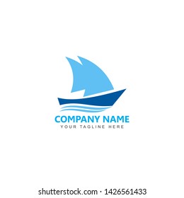 ship Logo Modern Template vector