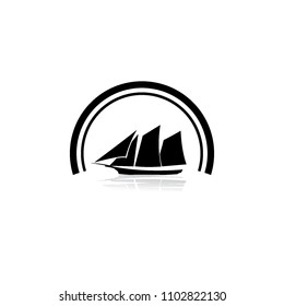 ship logo template