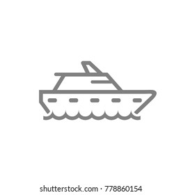 Ship Logo Transportation