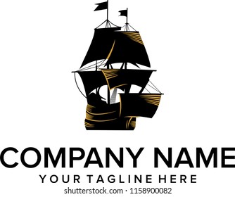 ship logo vector