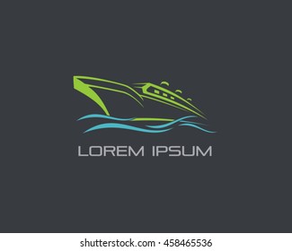 Ship Logo Vector Illustration
