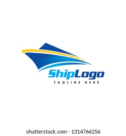 Ship Logo vector illustration boat