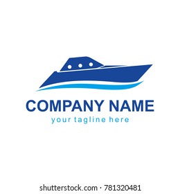 Ship Logo vector illustration boat