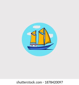 ship logo vector illustration design