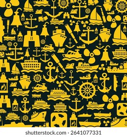 Ship luxury trendy applicable design glorious abstract vector illustration artwork.eps