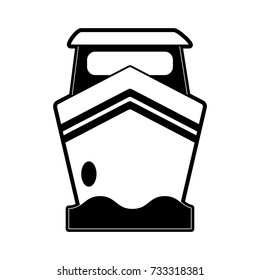 ship on water frontview icon image 