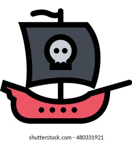 ship outline icon