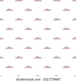 Ship passenger pattern seamless in flat style for any design