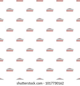 Ship pattern seamless in flat style for any design